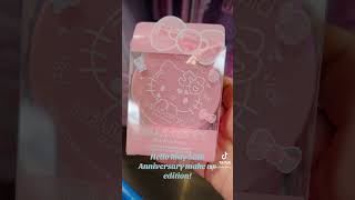 Hello kitty 50th anniversary make up edition #hellokitty #sanrio  #kawaii #kawaiifinds