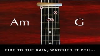 Video thumbnail of "Learn how to Play - Set Fire To The Rain -  Adele - with chords and lyrics"