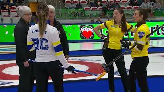 #stoh2024 Kayla MacMillan and Emily Zacharias get into a misunderstanding