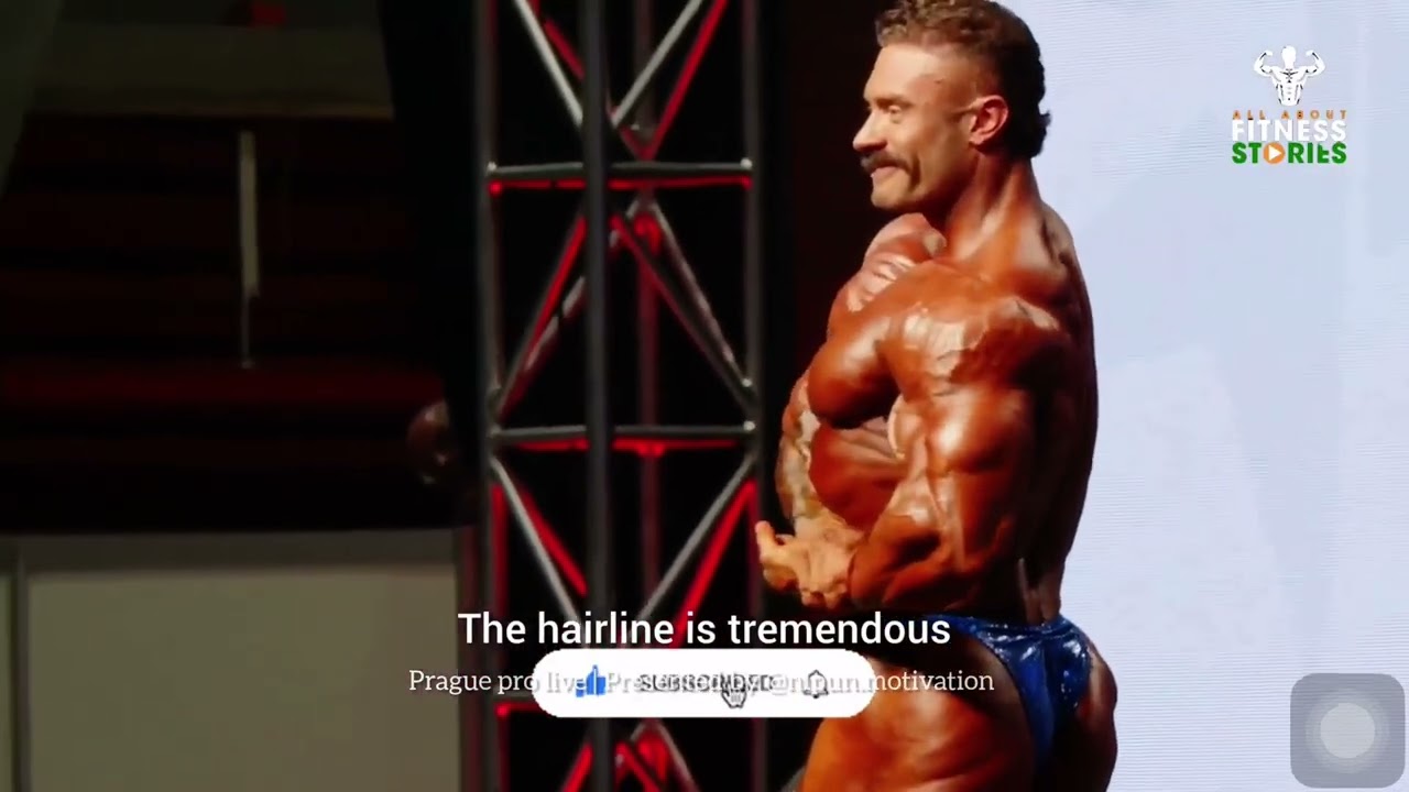 Cbum en el praga pro 2024 