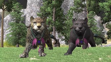 Iclone Animation FUN animal practice with popcornfx fur. View at 1080p