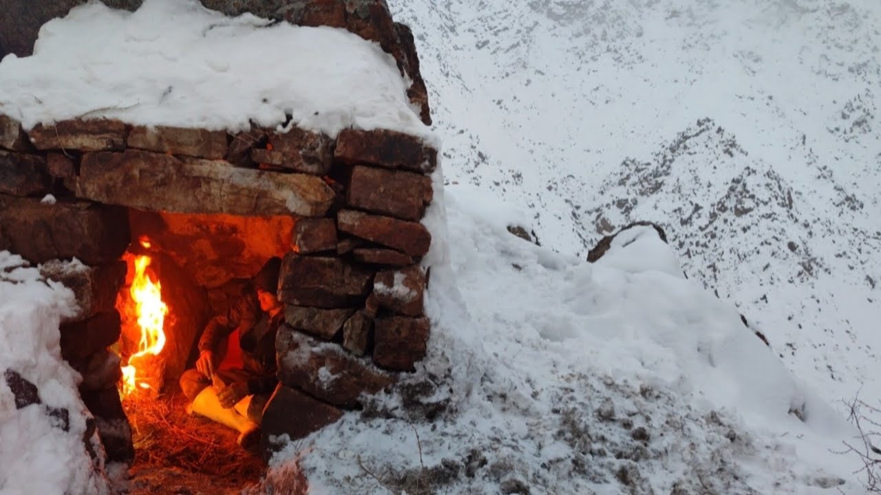 From Snowstorm to Safety: Mountain Shelter Build 