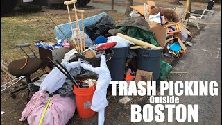 Boston trash picking scores "Money From Nothing" from the streets