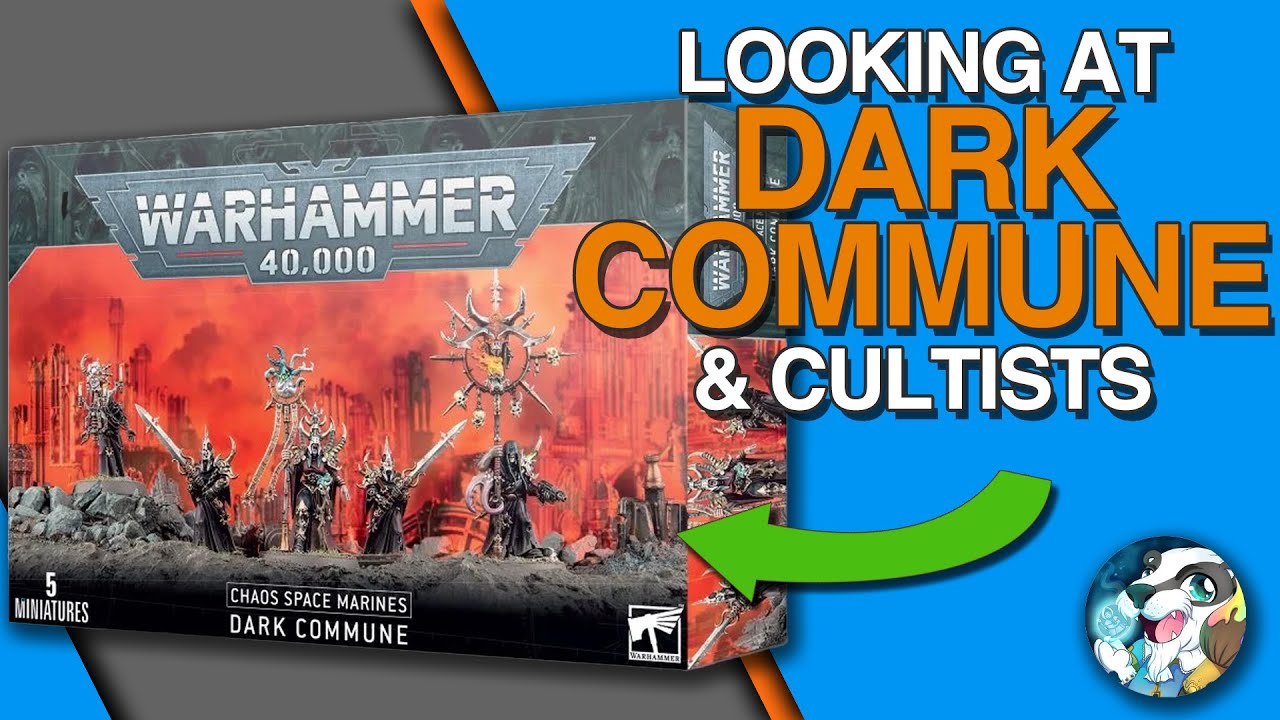 UNBOXING Chaos Space Marines Dark Commune & Cultists - YouTube