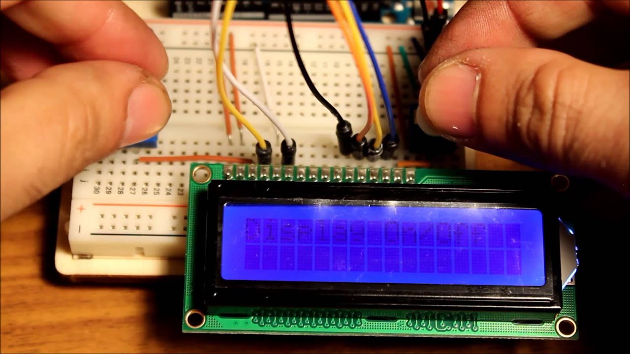 Introdução ao Arduino: Projecto 7 - lcd - YouTube