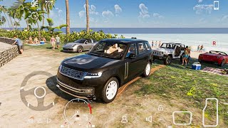 Luxury SUV Beach Parking | Realistic Car Driving Simulator Gameplay screenshot 5