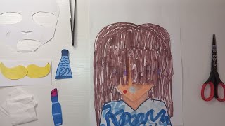 Преображение бумажной девочки👧Бумажные коллекции❤️