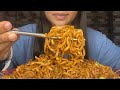 Eating Samyang Jjajang noodles/Black bean noodles/Asmr