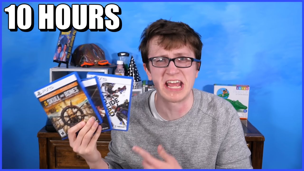 10 HOURS of THESE GAMES MADE ME SICK - Scott The Woz - YouTube