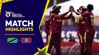 West Indies U19 Vs Tanzania U19 Highlights 2026 Ll Wi Vs Tanzania Highlights Ll World Cup Highlights