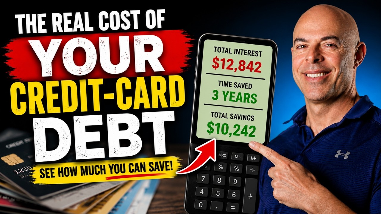 What Credit Card Debt Really Costs You (And How Paying Extra Saves Thousands)