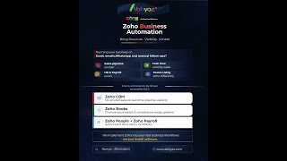 Zoho training courses for faster onboarding and consistent adoption.