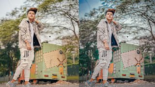 SOFT BLUE | LIGHTROOM PHOTO EDITING | #RAJCreaTIONlightroom screenshot 4