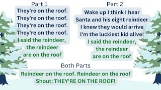 Reindeer on the Roof  - Sally K. Albrecht