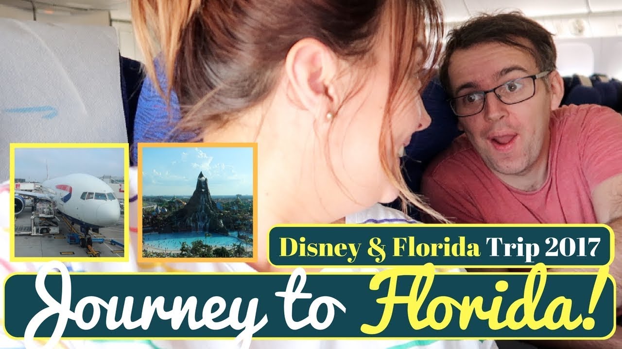 Walt Disney World & Orlando Vacation Vlog #2 | Flight to Orlando | Krispysmore | September 2017