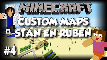 Minecraft: Stan en Ruben spelen custom maps voor Knarftretsom! #4