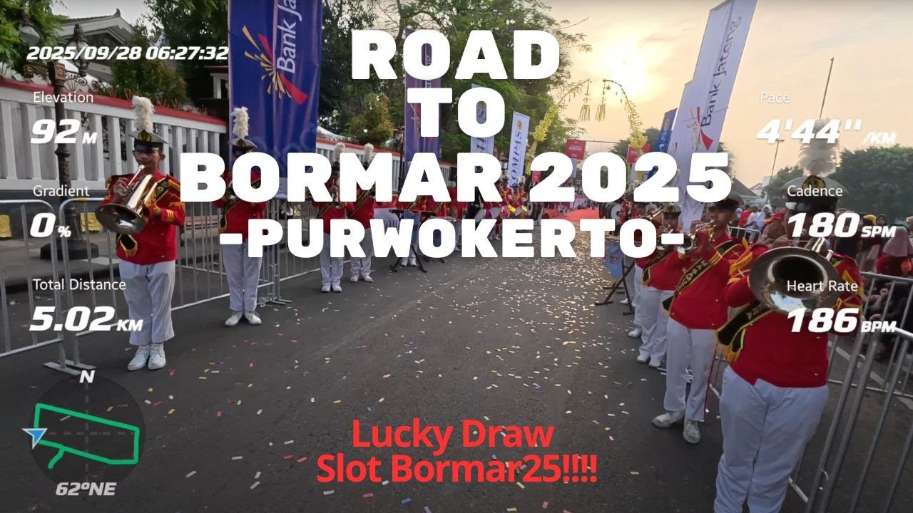 Friendship Run Borobudur Marathon 2025 Purwokerto 5K