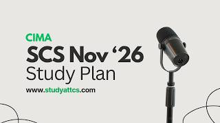 Information CIMA SCS Nov '26 | Study Plan Guide