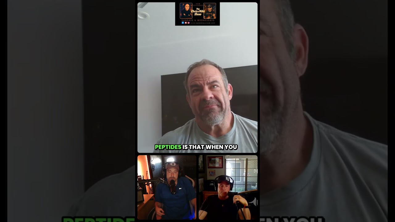 Brian Morris on Peptide Needle Size: Precision in Health Treatments #chrisandmikeshow #podcast #reel