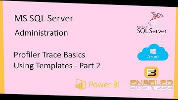 Step by Step - Profiler templates - Part 2