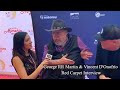 George RR Martin and Vincent D&#39;Onofrio Red Carpet Interview