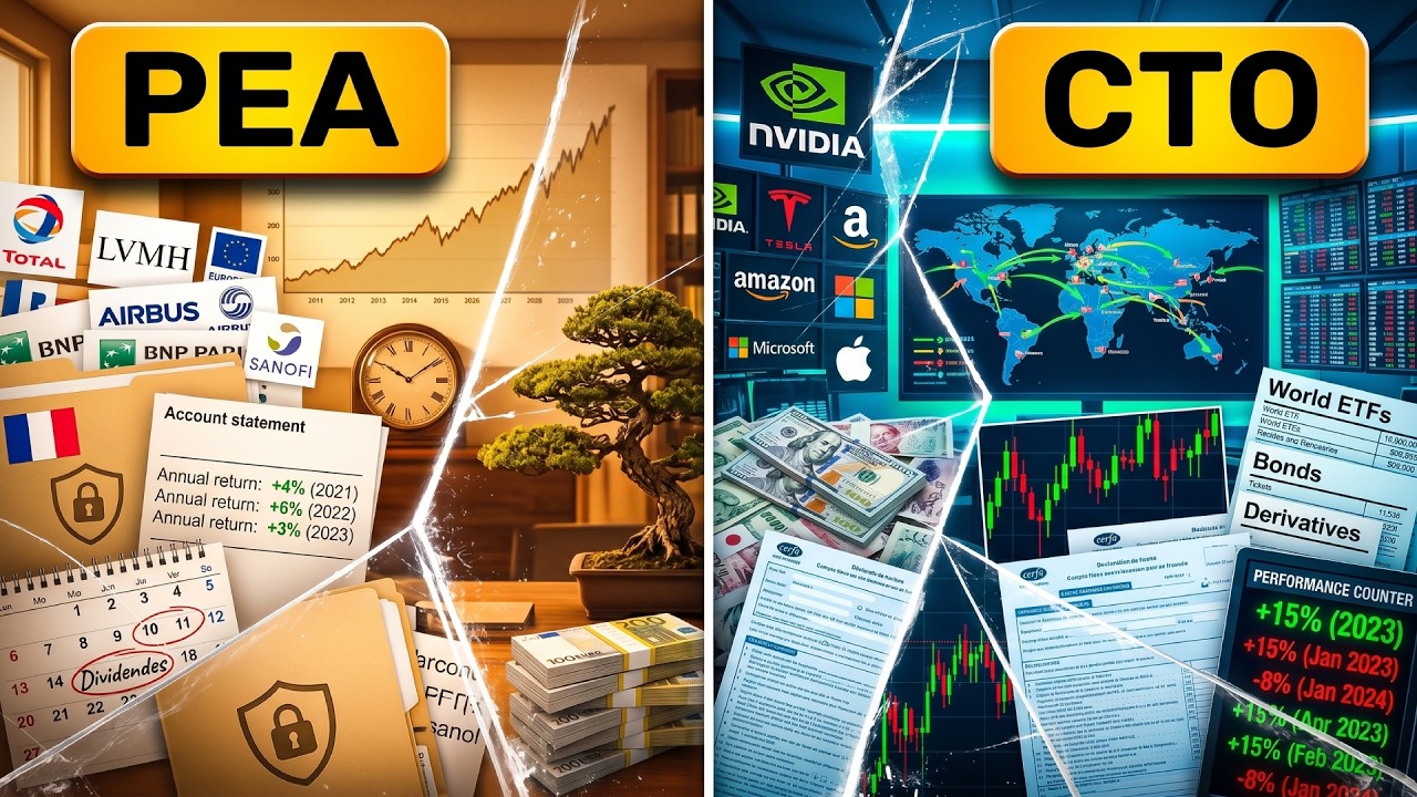 PEA vs CTO ? (90% des gens font le MAUVAIS choix)