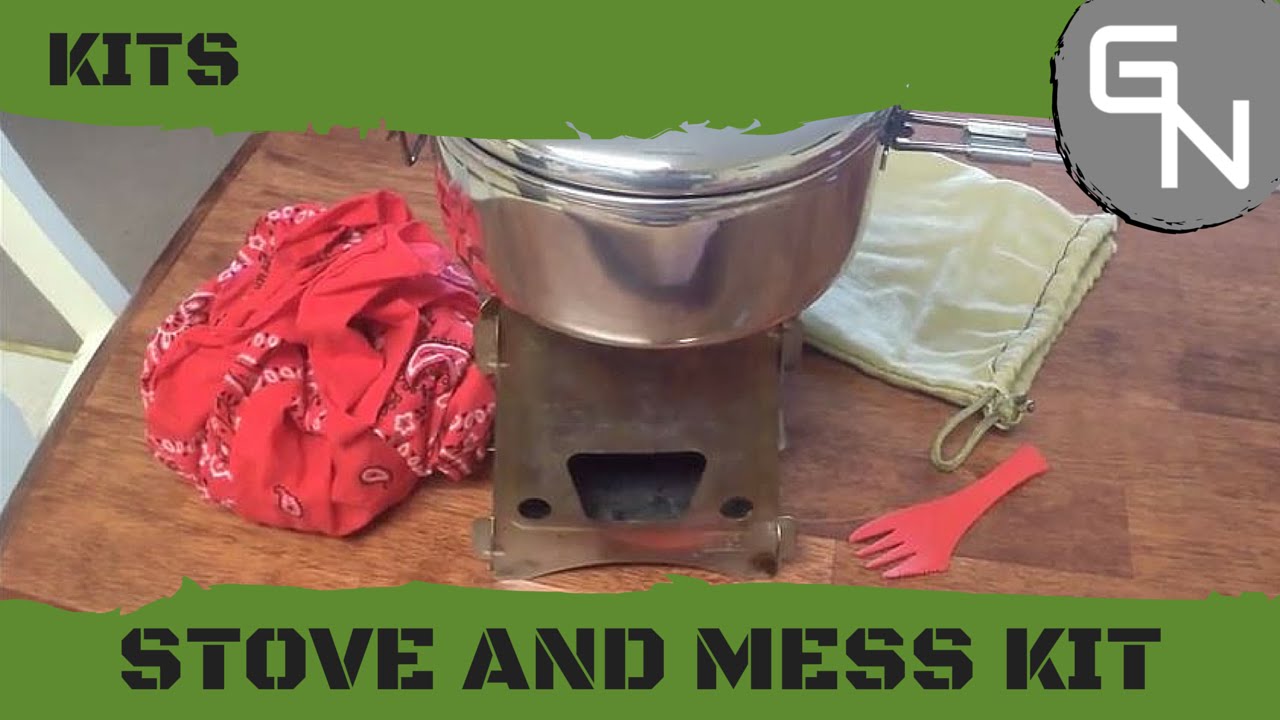 Mess Kit and Stove Cooking Set Up YouTube