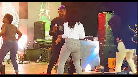 See The Funny Moment This Young Girl Won Odunlade Adekola In Dance Competition