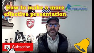 How to make a more effective presentation
