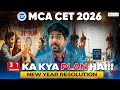MAH MCACET 2026 : 31st Ka Kya Plan Hai? New Year Resolution!!