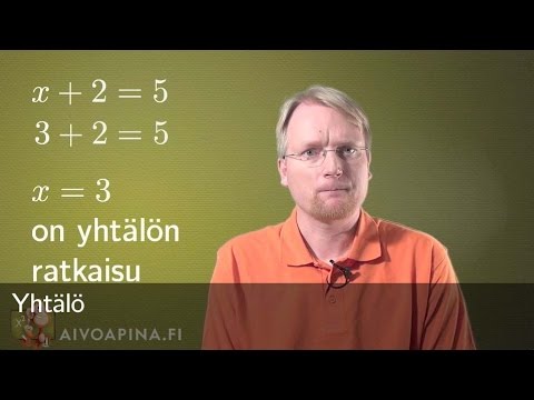 Video: Yhtälö Kolmen Tuntemattoman Kanssa: Tunteet