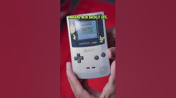 The Easiest Way to Backlight your Gameboy Screen! #gameboy #pokemon