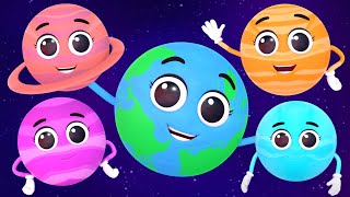 Planets Song - Solar System for Kids, Learning Video by Baby Rainbow