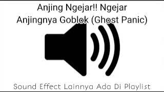 Sound Effect Anjing Ngejar!! Anjing Ngejar!! Ngejar Anjingnya Goblok (Ghost Panic)