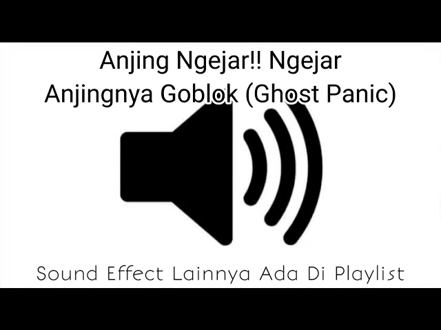 Sound Effect Anjing Ngejar!! Anjing Ngejar!! Ngejar Anjingnya Goblok (Ghost Panic) class=