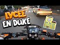 Aller au lyce en duke 125 ahiko biker