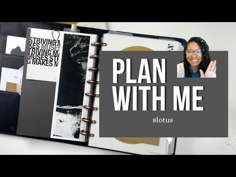 PLAN WTH ME | Half Letter | Cloth and Paper Inserts