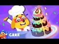 🎂 Birthday Cake Recipe | 👨‍🍳 Junior Chef's Cafe | Kiddopia Games For Kids