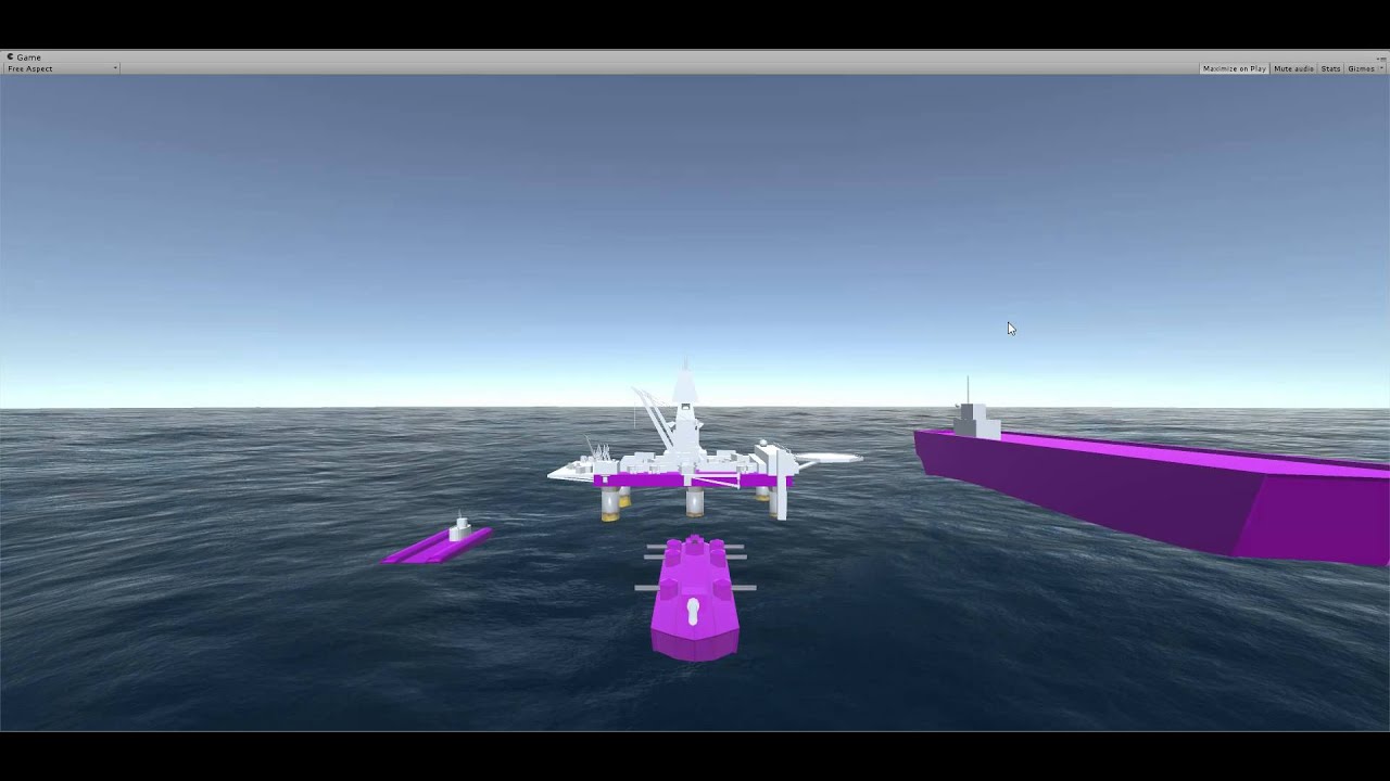 Unity3D Navy Test - YouTube