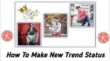 New Attitude WhatsApp status video editing in Kinemaster | whatsApp status kaise banaye // RRT