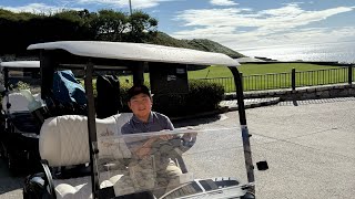 First round of 2026. Playing Trump National LA on New Year’s Day.