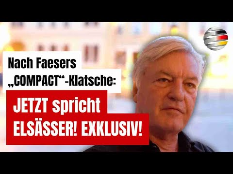 Nach Faesers „COMPACT“-Klatsche: JETZT spricht ELSÄSSER! EXKLUSIV!