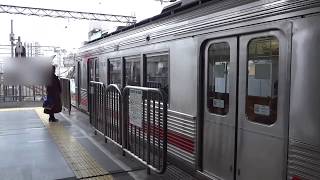 東京急行電鉄 池上線 7600系 7602F 蒲田駅到着