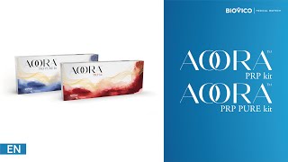Aoora™ PRP and Aoora™ PRP Pure kits - shortened instructions for use