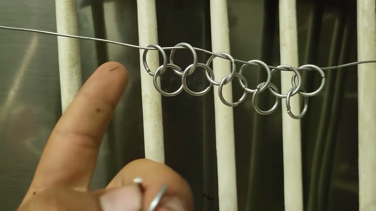 European 4-in-1 Chainmail weave Technique