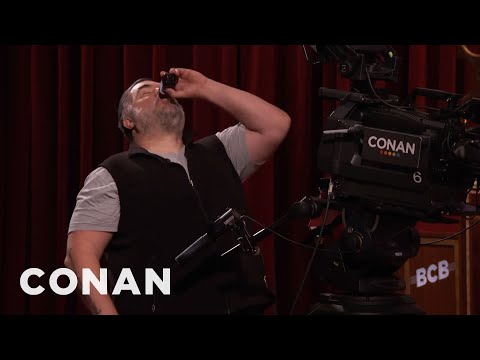 Tony The Cameraman Drinks Poison | CONAN on TBS