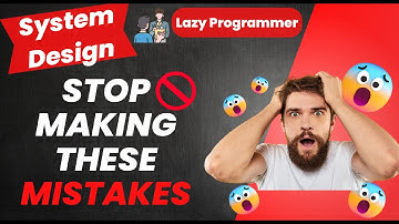 Stop Making These Mistakes in System Design Interviews - Soft-Skills
