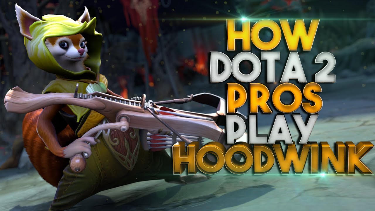HOW Dota 2 Pros play the new Hero: Hoodwink - YouTube