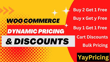 Advanced Dynamic Pricing & Discounts plugin for WooCommerce | YayPricing Tutorial