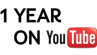 1 year on youtube special